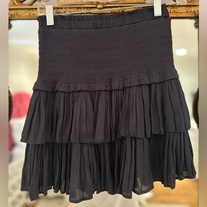 Navy reset skirt in size medium!